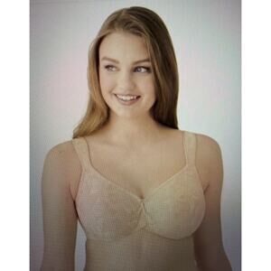 Wacoal Awareness Bra 38I Underwire Tan Unlined 85567 Full Coverage 38 I